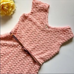 Girl’s Pretty in Coral Dress